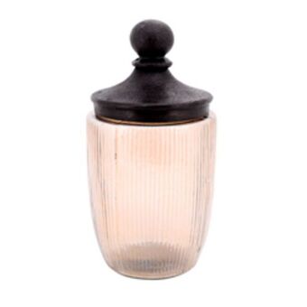Boyacá Envase de vidrio ámbar con tapa bronce antiguo oferta