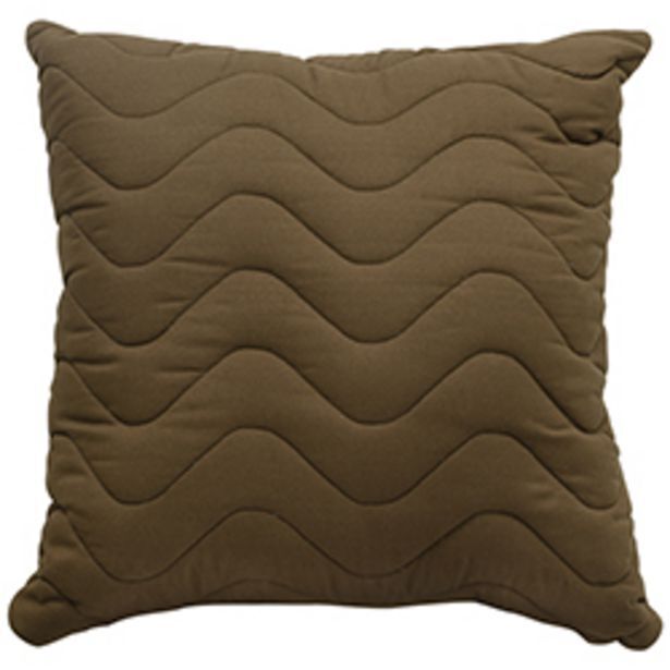 Boyacá Cojín wave café claro 45x45cm oferta
