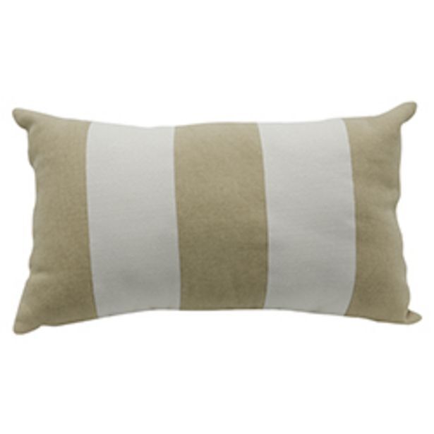 Boyacá Cojín sand taupe crudo 30x50cm oferta