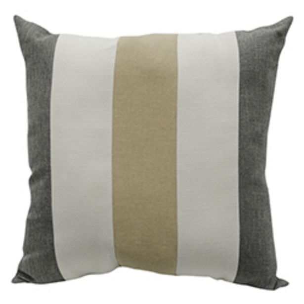 Boyacá Cojín sand taupe crudo gris 45x45cm oferta