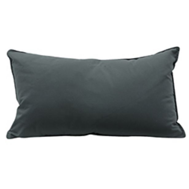 Boyacá Cojín básico gris oscuro 30x50cm oferta