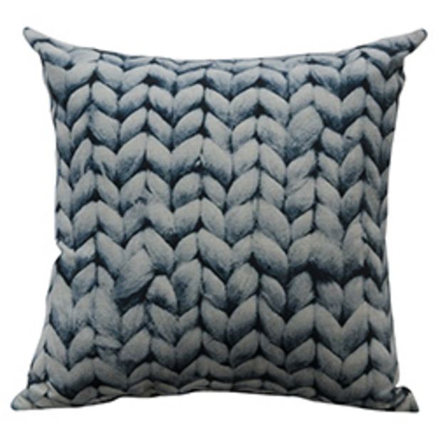 Boyacá Cojín weave ligth blue 45x45cm oferta