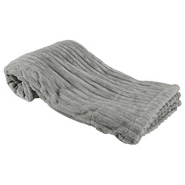 Boyacá Manta decorativa gris oferta