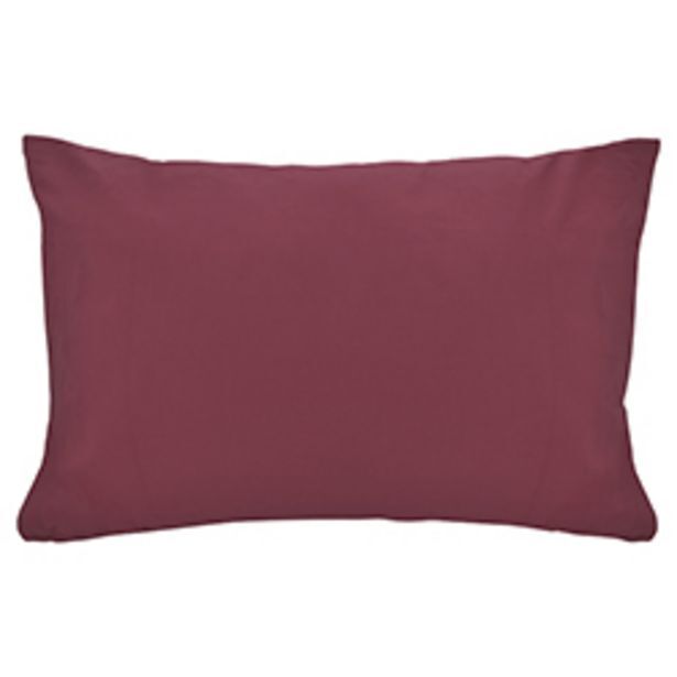 Boyacá Funda de almohada cotton touch vino chateau oferta
