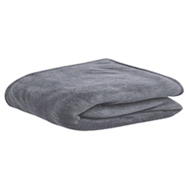 Boyacá Cobija afelpada gris 120x180cm oferta