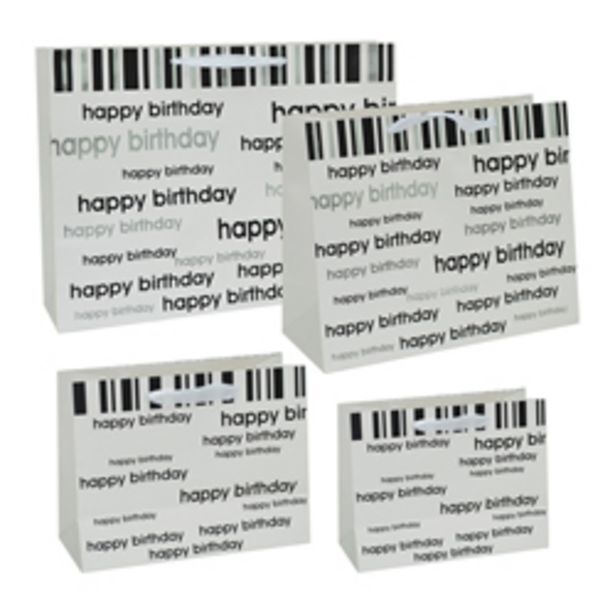 Boyacá Funda de regalo happy birthday blanco oferta