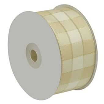 Boyacá Cinta beige con cuadros 1 1/2"x10yds oferta