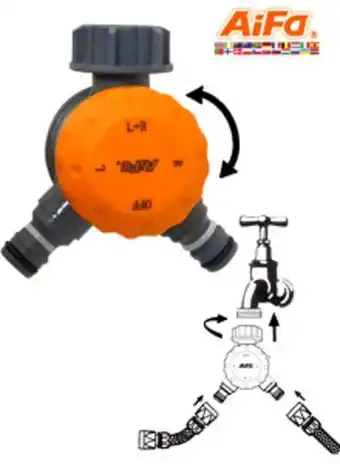 Boyacá Distribuidor doble para grifo con control de 3/4 pulgadas oferta