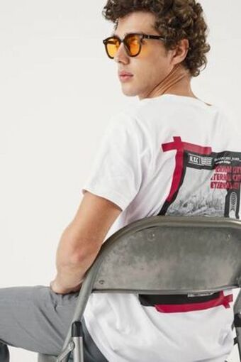 De Prati Camiseta de algodón estampada h&o oferta