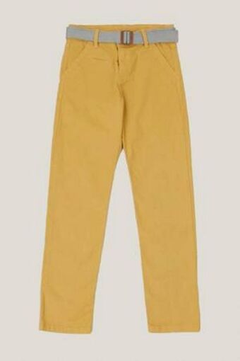 De Prati Pantalón de gabardina con cinturón polito oferta