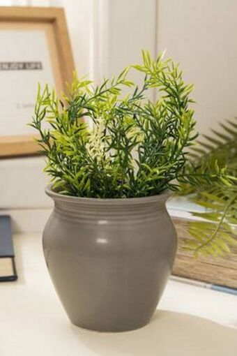 De Prati Planta artificial con macetero de cerámica concepts oferta