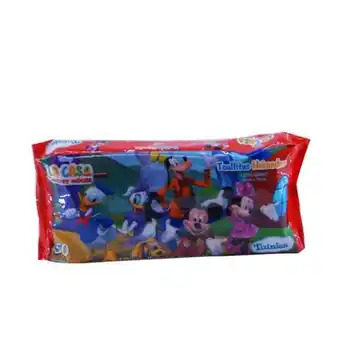 Toallas húmedas refill mickey x 50 unid.