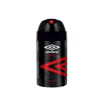 Desodorante aerosol deportivo hombre umbro