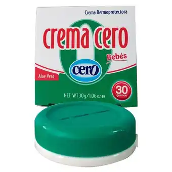 Farmacias Medicity Crema cero bebés aloe vera con 30 g oferta