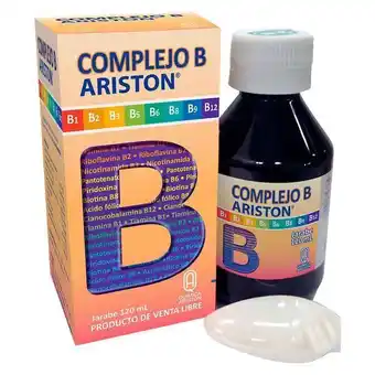 Farmacias Medicity Complejo b ariston jarabe con 120 ml oferta
