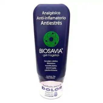 Farmacias Medicity Biosavia gel frasco con 75 g oferta