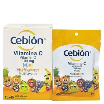 Farmacias Medicity Cebión minis tabletas masticables 100... oferta