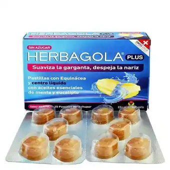 Farmacias Medicity Herbagola plus tabletas p/chupar... oferta