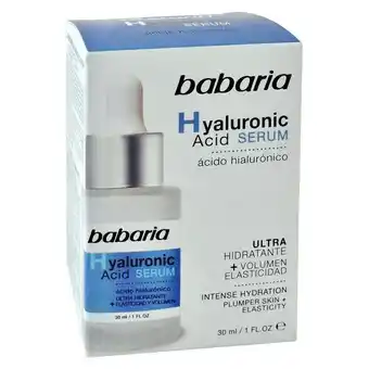 Babaria serum acid hyaluronic frasco...