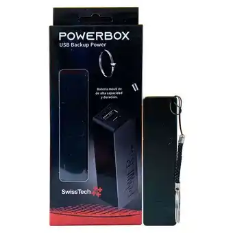 Swiss tech mini batería portátil