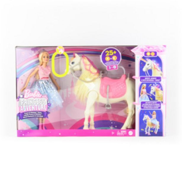 Barbie princess discount adventure feature horse