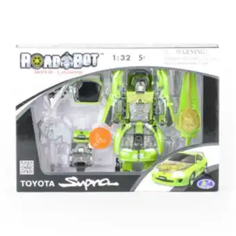 Juguetón Robot transformer toyota supra oferta