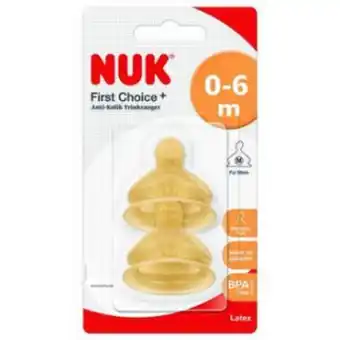 Bebemundo Tetina latex leche nuk 1 oferta