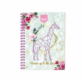 Juan Marcet Cuaderno espiral kiut free universitario pasta dura 1l ̵... oferta