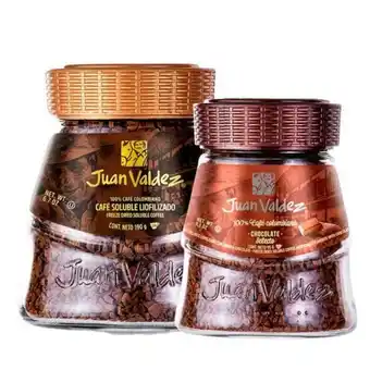 Juan Valdez Café Combo café liofilizado clásico 190gr juan valdez + liofilizado chocolate 95gr juan valdez oferta