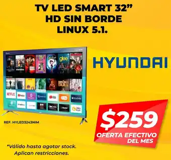 Super Paco TV LED Smart 32" HD Sin Borde Linux 5.1. oferta
