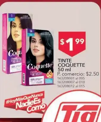 Tia Tinte de pelo oferta
