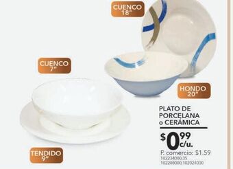 Tia Platos oferta