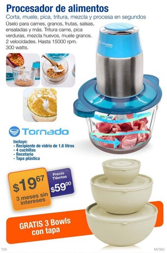TVentas Procesador de Alimentos oferta