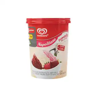 Akí PINGÜINO CREMOSSITO NAPOLITANO 900 ml oferta