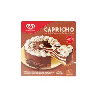 Akí PINGÜINO CAPRICHO TORTA HELADA. 1500 ml oferta