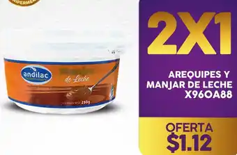 Coral Hipermercados Arequipes y Manjar de Leche oferta