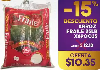 Coral Hipermercados Arroz Fraile 25LB oferta