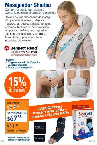 TVentas Masajeador Shiatsu oferta
