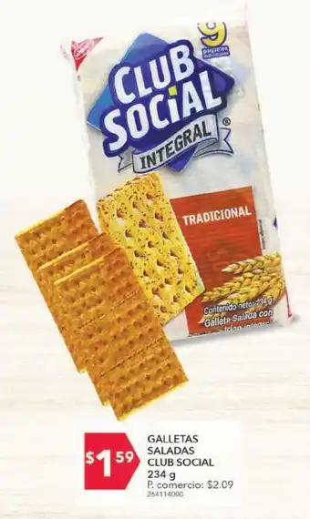 Tia Galletas saladitas club social x 234 g oferta