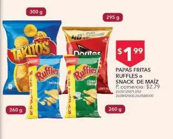 Tia Papas fritas ruffles oferta