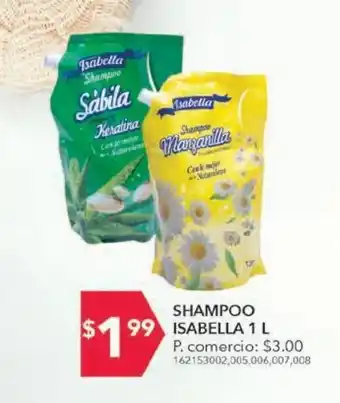 Tia Shampoo isabella x 1 l oferta