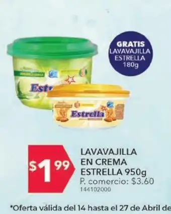 Tia Lavavajillas estrella x 950 g oferta