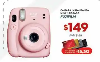 Tia Cámara de fotos instantánea mini 11 rosado oferta
