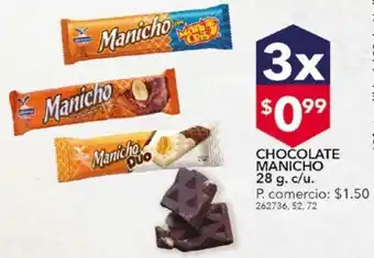 Tia Chocolate manicho 28g c/u oferta