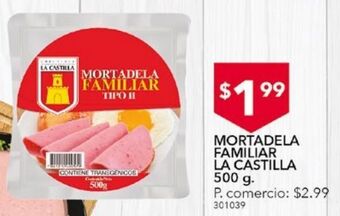 Tia Mortadela familiar la castilla 500g oferta