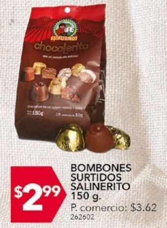 Tia Bombones surtidos salinerito 150g oferta