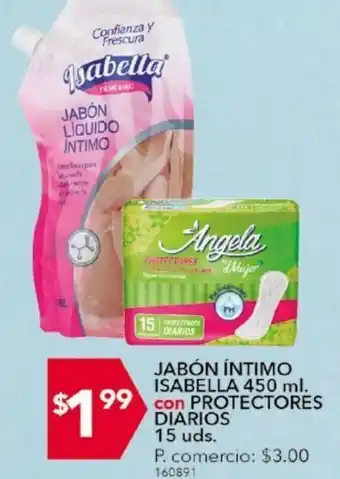 Tia Jabón líquido intimo isabella 450 ml oferta