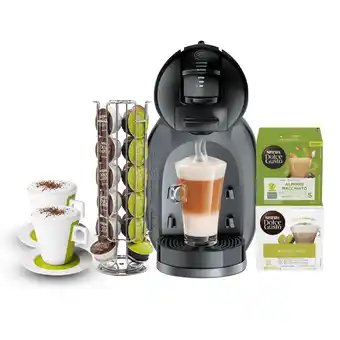 Tia Kit máquina Nescafé® dolce gusto® mini me + set de 2 tazas + dispensador de cápsulas + 2 cajas de cápsulas oferta
