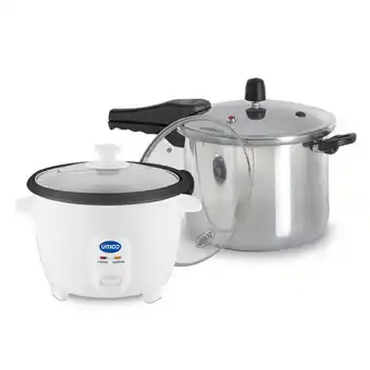 Tia Set Olla presión 6 L + Olla Arrocera 0.6 L Umco oferta