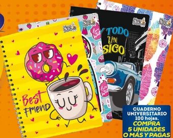 Tia Cuaderno universitario 100 hojas oferta